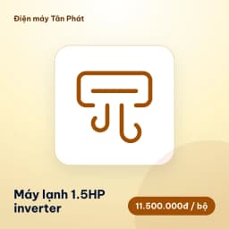 Máy lạnh 1.5HP inverter