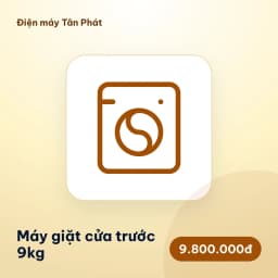 Máy giặt cửa trước 9kg