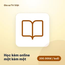 Học kèm online một kèm một