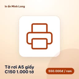 Tờ rơi A5 giấy C150 1.000 tờ