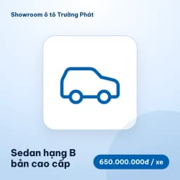 Sedan hạng B bản cao cấp